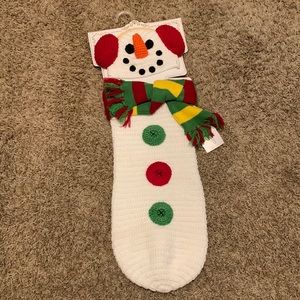 Newborn Snowman Swaddle